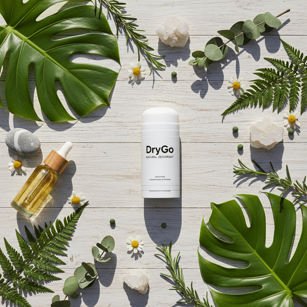 Natural ingredients used in DryGo Deodorant products