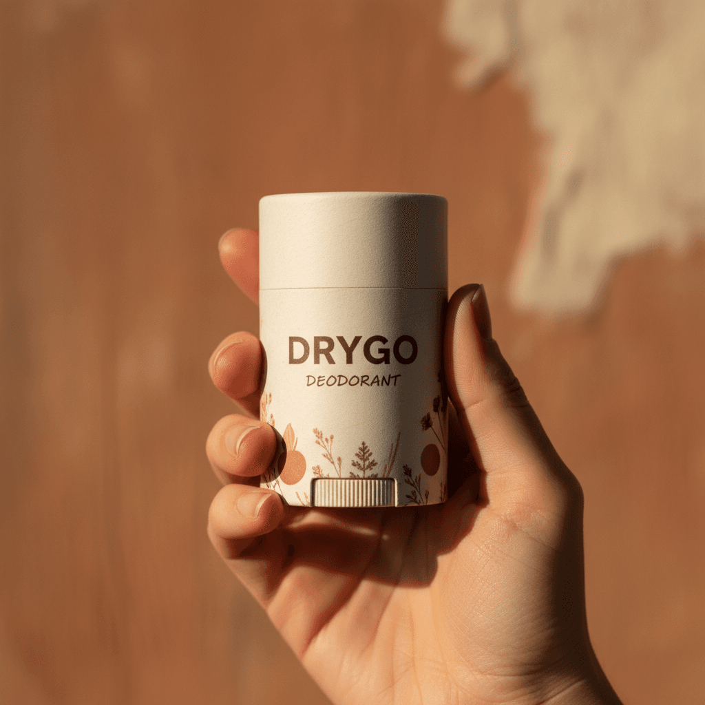 DryGo Deodorant stick showing long-lasting formula